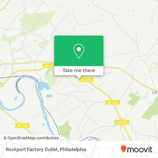 Mapa de Rockport Factory Outlet