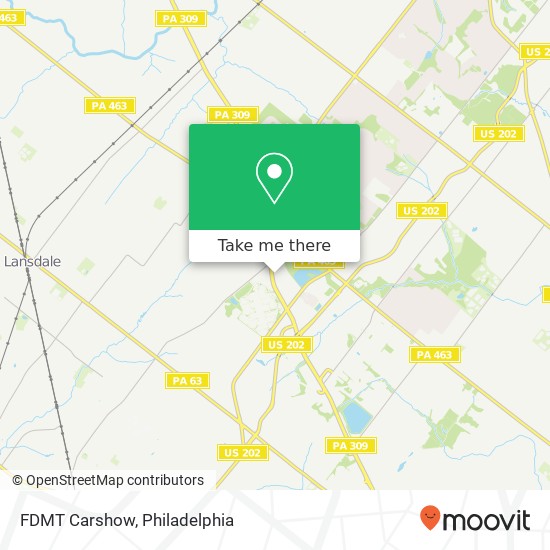 FDMT Carshow map