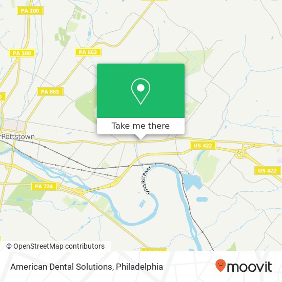 Mapa de American Dental Solutions