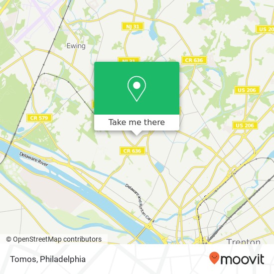 Tomos map