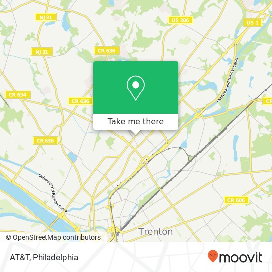 AT&T map