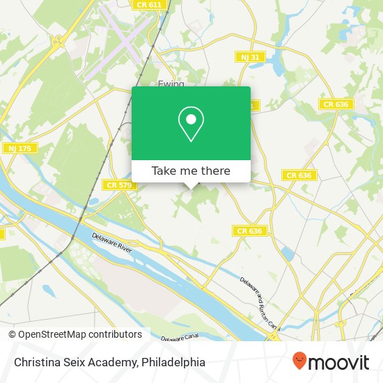 Mapa de Christina Seix Academy