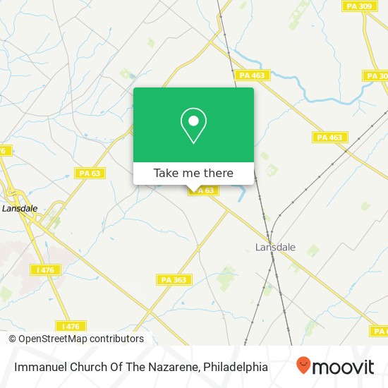 Mapa de Immanuel Church Of The Nazarene