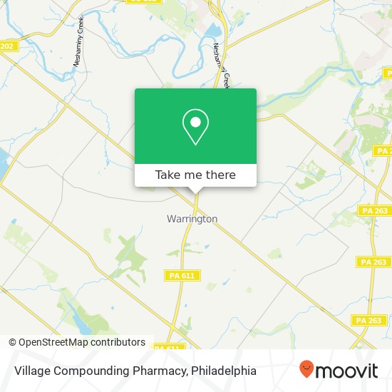 Mapa de Village Compounding Pharmacy