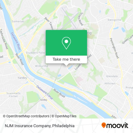 NJM Insurance Company map