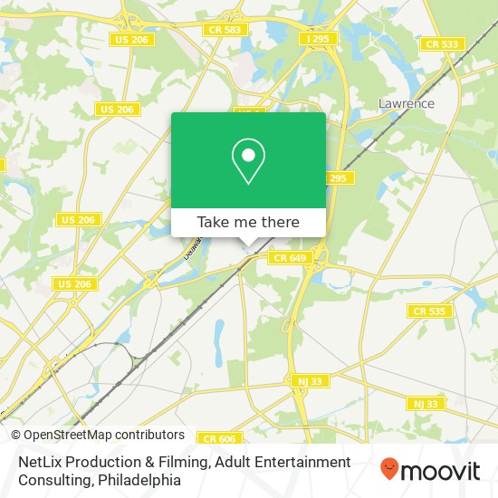 Mapa de NetLix Production & Filming, Adult Entertainment Consulting