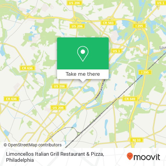 Mapa de Limoncellos Italian Grill Restaurant & Pizza