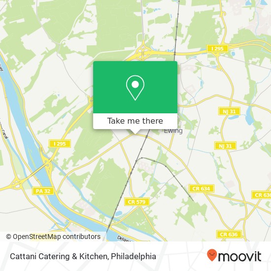 Mapa de Cattani Catering & Kitchen