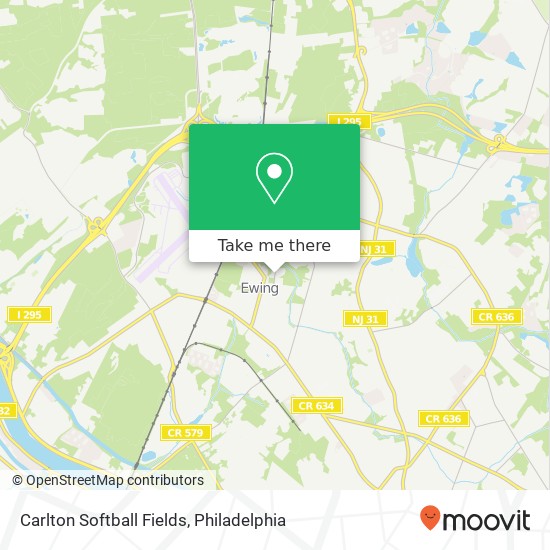 Mapa de Carlton Softball Fields