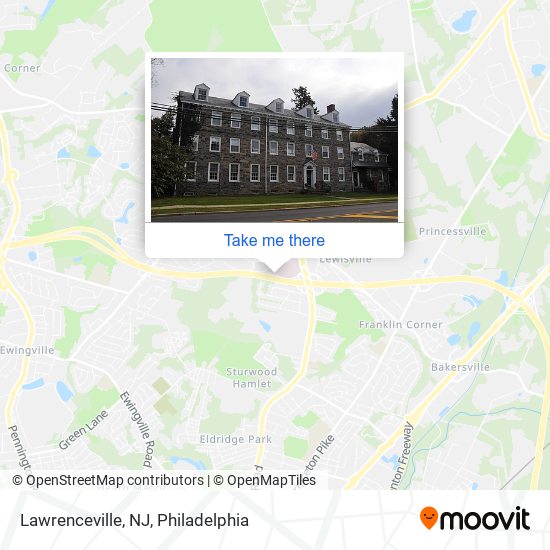 Mapa de Lawrenceville, NJ