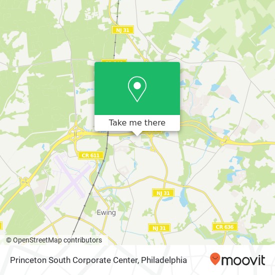 Princeton South Corporate Center map