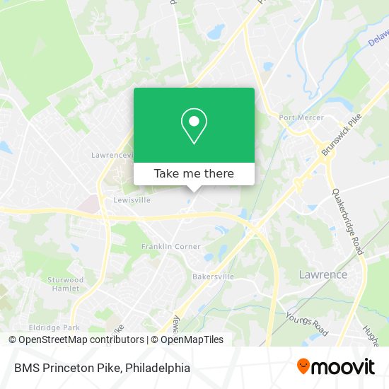 BMS Princeton Pike map