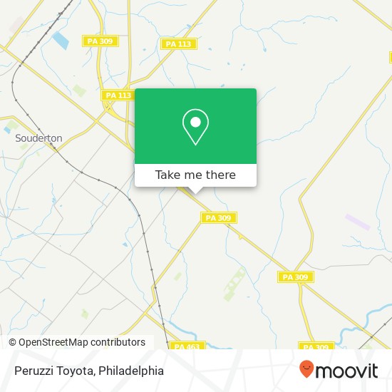 Mapa de Peruzzi Toyota