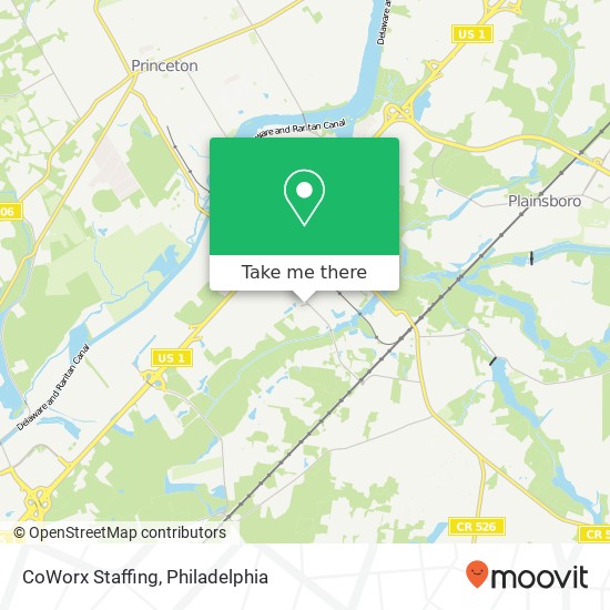 CoWorx Staffing map