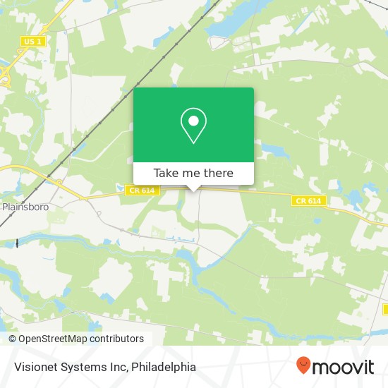 Visionet Systems Inc map