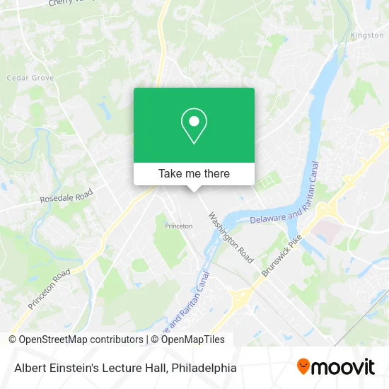 Mapa de Albert Einstein's Lecture Hall