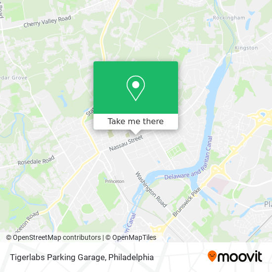 Mapa de Tigerlabs Parking Garage