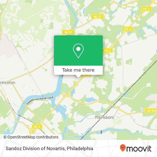 Sandoz Division of Novartis map