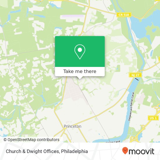 Mapa de Church & Dwight Offices