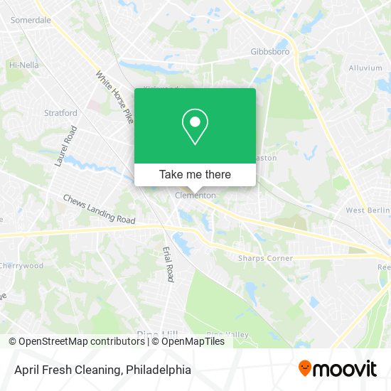 April Fresh Cleaning map
