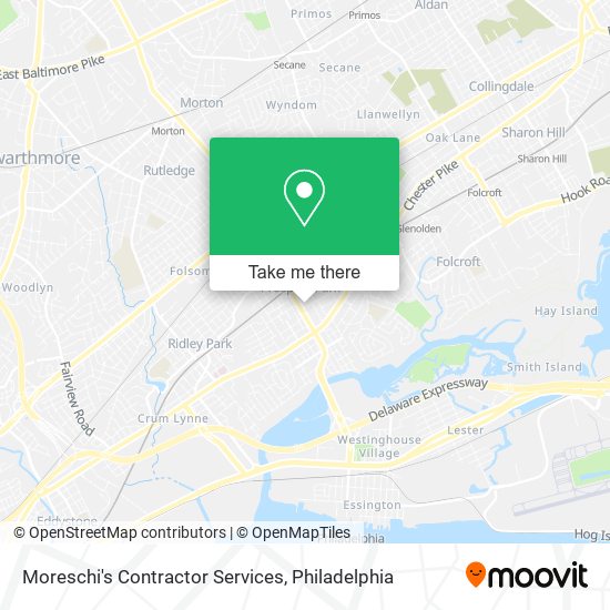 Moreschi's Contractor Services map