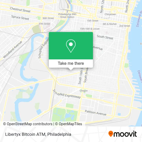 Libertyx Bitcoin ATM map