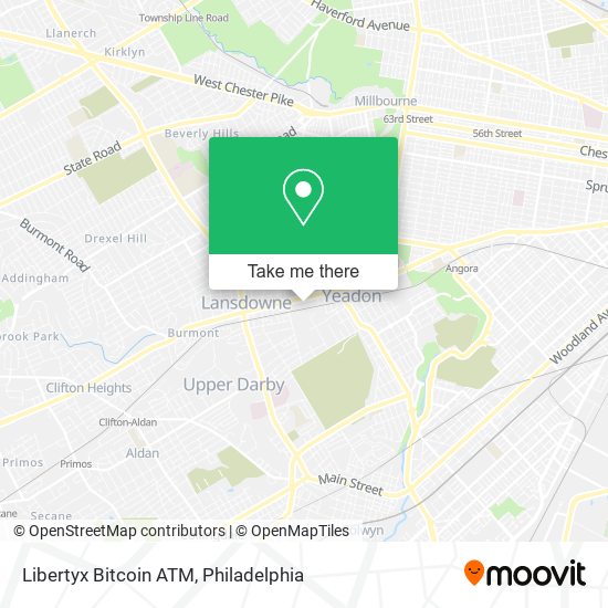 Libertyx Bitcoin ATM map