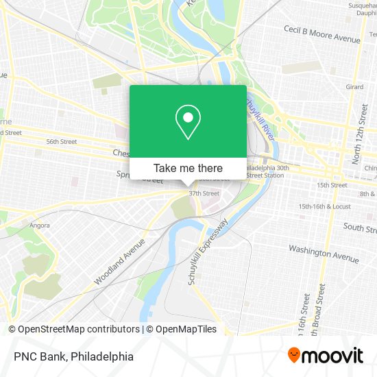 PNC Bank map