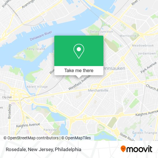 Rosedale, New Jersey map