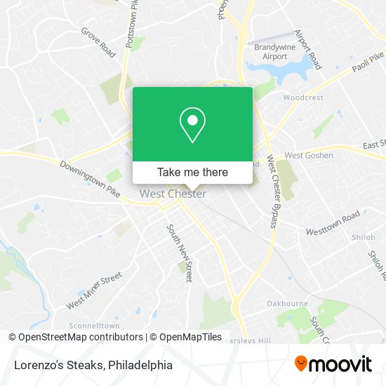 Lorenzo's Steaks map