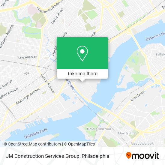 JM Construction Services Group map