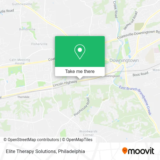 Elite Therapy Solutions map