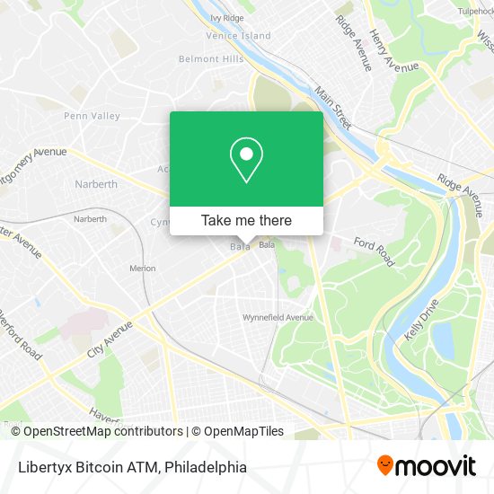 Libertyx Bitcoin ATM map