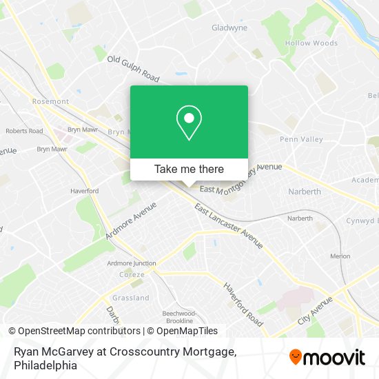 Mapa de Ryan McGarvey at Crosscountry Mortgage