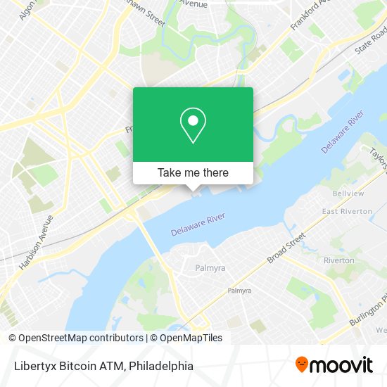 Libertyx Bitcoin ATM map