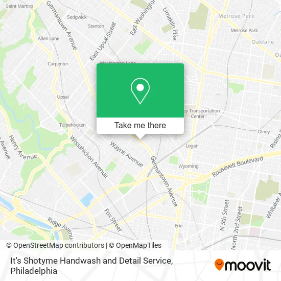It's Shotyme Handwash and Detail Service map