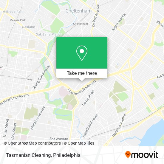 Tasmanian Cleaning map