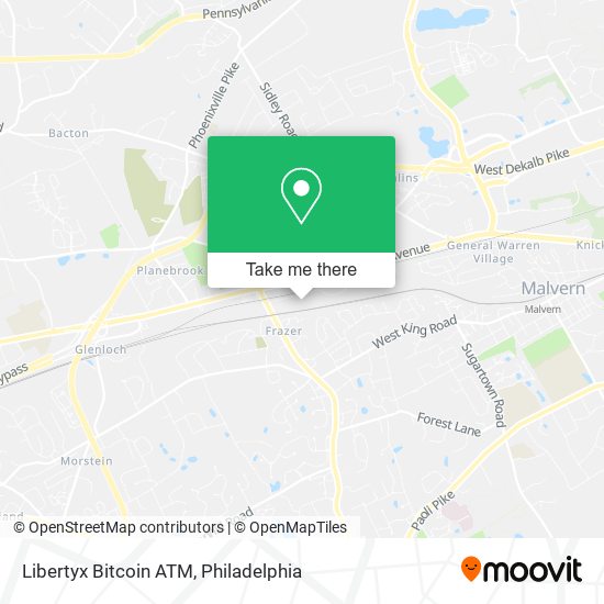 Libertyx Bitcoin ATM map