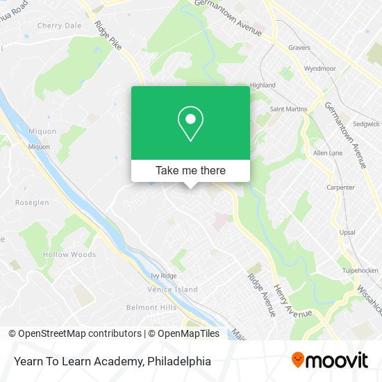 Mapa de Yearn To Learn Academy