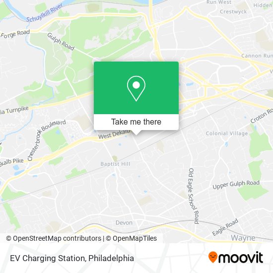 EV Charging Station map