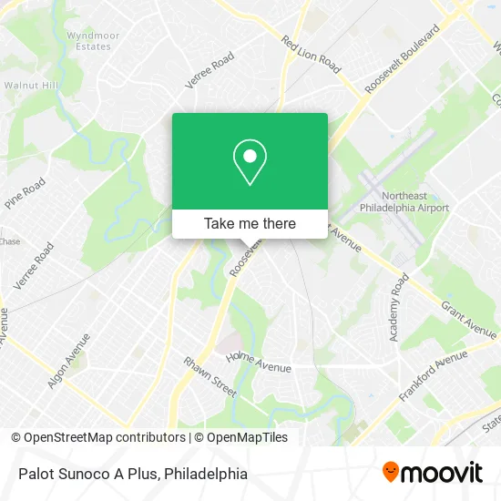 Mapa de Palot Sunoco A Plus