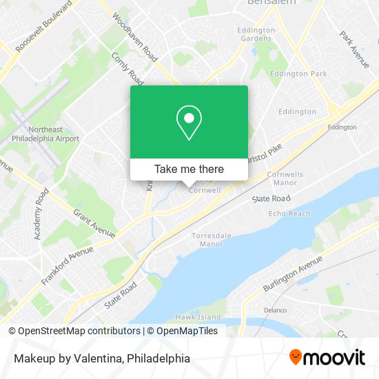 Mapa de Makeup by Valentina