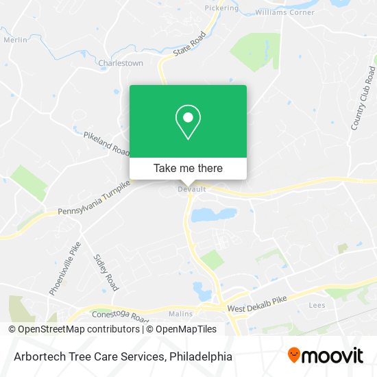 Mapa de Arbortech Tree Care Services