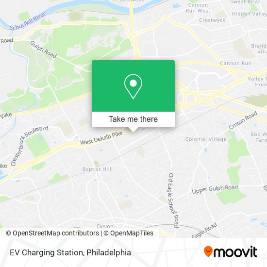 Mapa de EV Charging Station