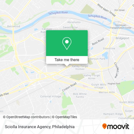 Sciolla Insurance Agency map