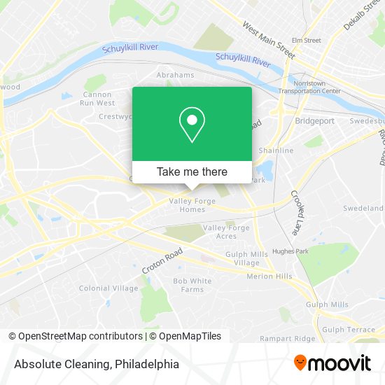 Absolute Cleaning map