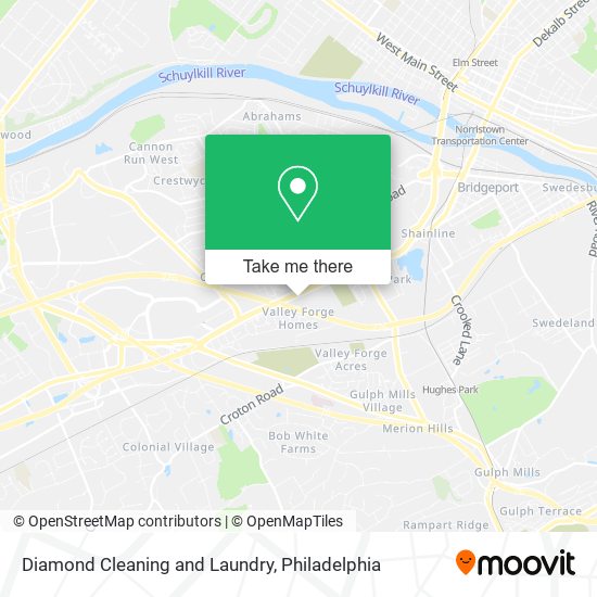 Diamond Cleaning and Laundry map