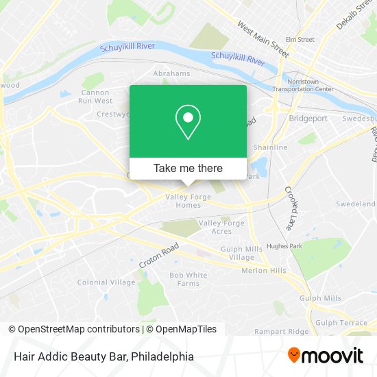 Hair Addic Beauty Bar map