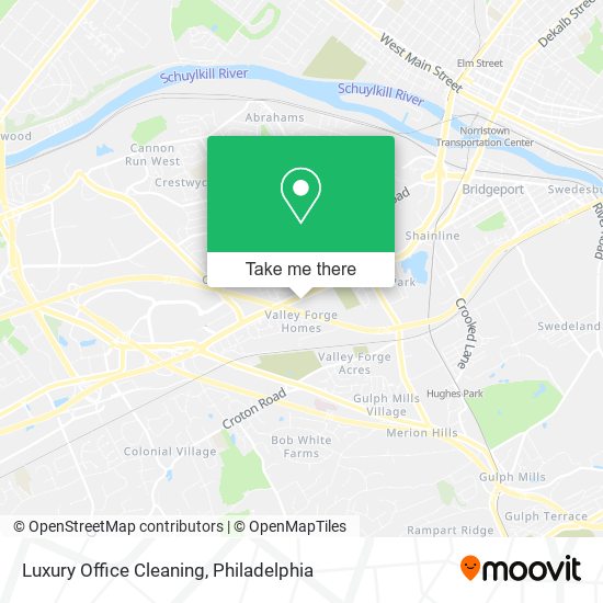 Mapa de Luxury Office Cleaning