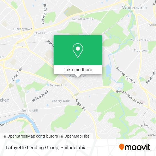 Lafayette Lending Group map